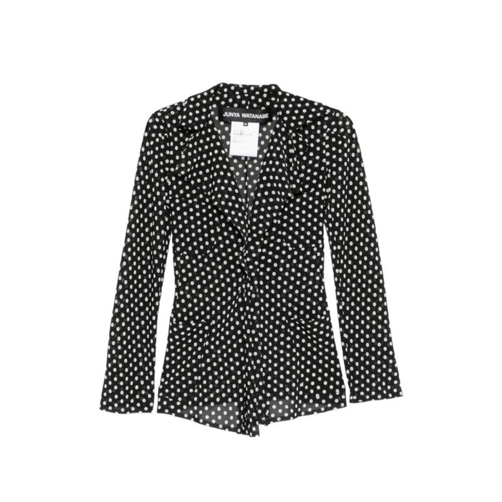 Junya Watanabe Women Polka-Dot Ruffled Jacket